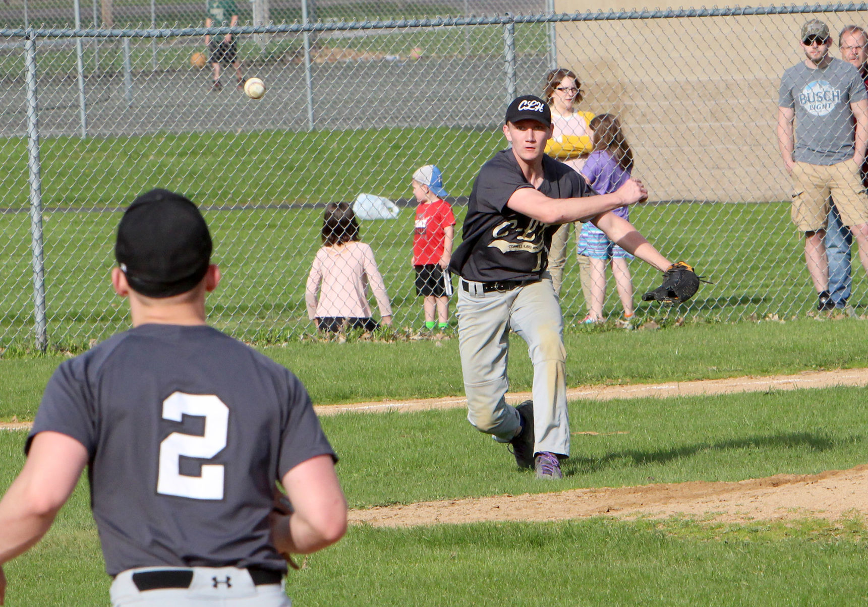 Flambeau at Lake Holcombe/Cornell baseball 5-13-19